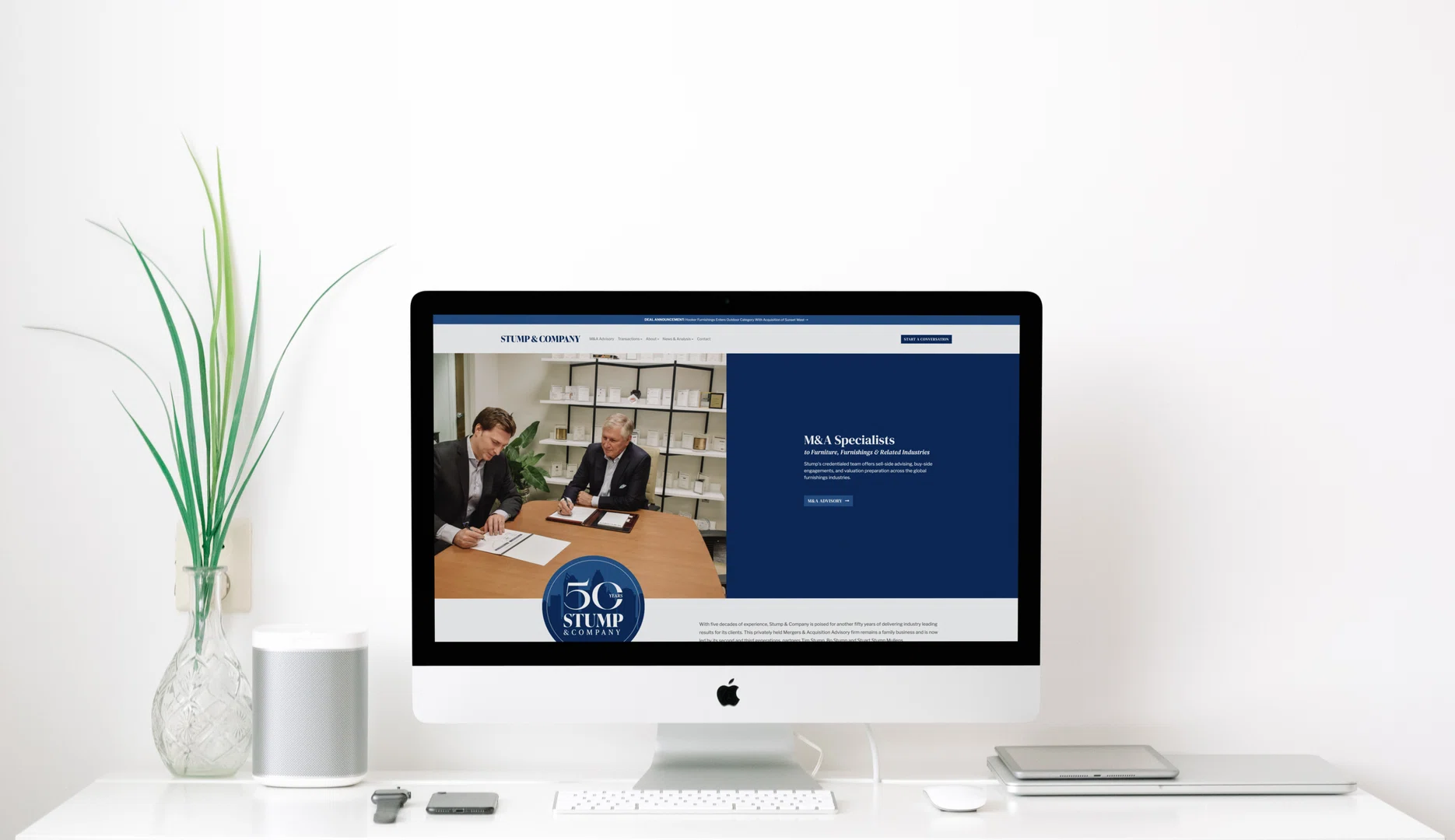 Stump & Company new website